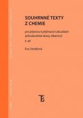 Streblová Eva: Souhrnné texty z chemie pro přípravu k přijímacím zkouškám II. díl