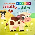 neuveden: Čti a Skládej Puzzle Zvířátka na statku