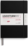 neuveden: Academic Week Planner 2026 Master (A4+) 18 Months Black