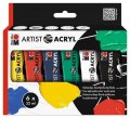 neuveden: Marabu Artist Acryl set - 6x22 ml