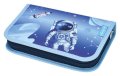-: Penál plný 2 chlopně - Kosmonaut