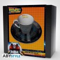 neuveden: Back to the Future Hrnek s podšálkem 300 ml - DeLorean
