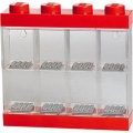 neuveden: Sběratelská skříňka LEGO na 8 minifigurek - červená