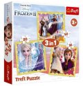 neuveden: Trefl Puzzle Frozen 2 - Síla Anny 3v1