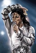 : Diamantový obrázek - Michael Jackson, foto 30x40 cm