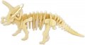 neuveden: Dřevěné 3D puzzle - Triceratops