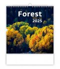 neuveden: Kalendář nástěnný 2025 - Forest / Wald / Les