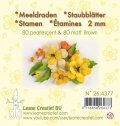 neuveden: LEANE Pestíky do kvítků - hnědé 160 ks
