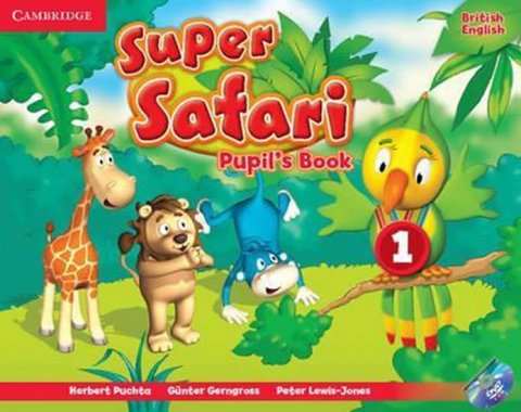 Puchta Herbert: Super Safari Level 1 Pupil´s Book with DVD-ROM