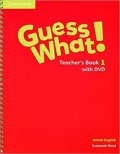 Reed Susannah: Guess What! Level 1 Teacher´s Book with DVD British English