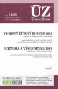 neuveden: ÚZ 1245 Vzorový účtový rozvrh 2018
