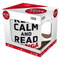 neuveden: Keep Calm and Read Manga Keramický hrnek 320 ml