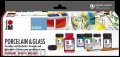neuveden: Marabu Porcelain & Glass starter set - Glossy 6 x 15ml