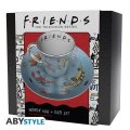 neuveden: Friends Hrnek s podšálkem 300 ml - Pattern