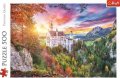 neuveden: Trefl Puzzle Pohled na zámek Neuschwanstein, Německo 500 dílků