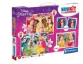 neuveden: Edukit Princess 4v1 (pexeso, 48 + 30 puzzle, 6 kostek)