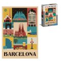 neuveden: Puzzle Style in the City: Barcelona 1000 dílků