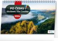 neuveden: Kalendář 2024 stolní: Po Česku stezkami Via Czechia, 23,1 × 14,5 cm