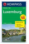 neuveden: Luxemburg 2202, 2 mapy / 1:50T KOM