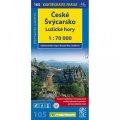 neuveden: 1: 70T(105)-České Švýcarsko, Lužické hory (cyklomapa)