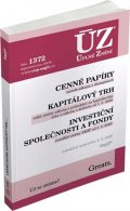 neuveden: ÚZ 1372 Cenné papíry, Kapitálový trh, Investiční společnosti a fondy, Komod