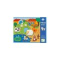 neuveden: DJECO Puzzle hmatové Farma - 20 pcs