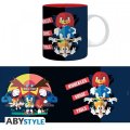 neuveden: Sonic Hrnek keramický - Sonic, Tails and Knuckles 320 ml