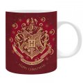 neuveden: Harry Potter Keramický hrnek 320 ml - X-MAS Hogwarts červený