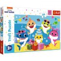 neuveden: Trefl Puzzle Baby Shark - Oslava / 24 dílků MAXI