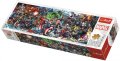 neuveden: Trefl Puzzle Svět Marvelu / 1000 dílků, Panoramatické
