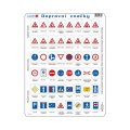 neuveden: Puzzle Dopravní značky 48 dílků