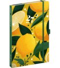 : Diář/notes 2027: Planbook - Citróny, 13 x 21 cm