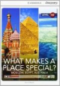 Maule David: What Makes a Place Special? Moscow, Egypt, Australia Low Intermediate Book 