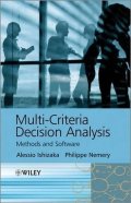 Ishizaka Alessio, Nemery Philippe: Multi-criteria Decision Analysis : Methods and Software