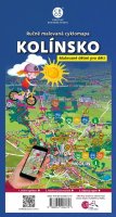 neuveden: Kolínsko dětem - Ručně malovaná cyklomapa