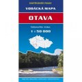 neuveden: Vodácká mapa - Otava/Čeňkova pila - Zvíkov/1:50 tis.