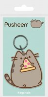 neuveden: Klíčenka gumová, Pusheen (pizza)