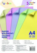 neuveden: Sada barevných papírů A4 80 g/m2, 100 listů, mix pastelových barev