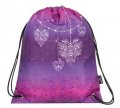 neuveden: Bagmaster Školní vak na přezůvky SHOES ALFA 7 A PINK/PURPLE
