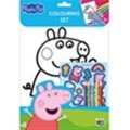 -: Prasátko Peppa - Omalovánkový set