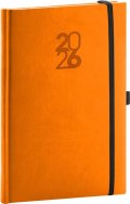 neuveden: Diář 2026: Aprint Top - oranžový, týdenní, 15 x 21 cm