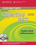 Hashemi Louise: Objective PET Students Book without Answers with CD-ROM