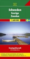 neuveden: AK 06613 Švédsko 1:600 000 / automapa