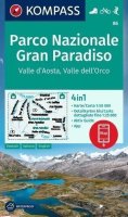 neuveden: Parco Nazionale Gran Paradiso, Valle d´Aosta, Valle dell´Orco 1:50 000 / tu