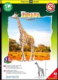 neuveden: Žirafa – Papírový 3D model/83 dílků