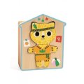 neuveden: DJECO Puzzle - skládání Veselé kočičky
