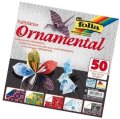 neuveden: Papíry na origami 20x20cm, 50 listů, ornamental