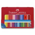 neuveden: Faber - Castell Pastelky trojhranné Grip 2001 - plechová krabička 48 ks