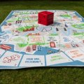 : Present or Past in London (Outdoor Board Game)