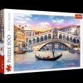 neuveden: Trefl Puzzle Most Rialto, Benátky / 500 dílků